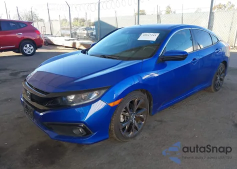 2019 Honda Civic Sport from USA, damaged, VIN 2HGFC2F83KH516931